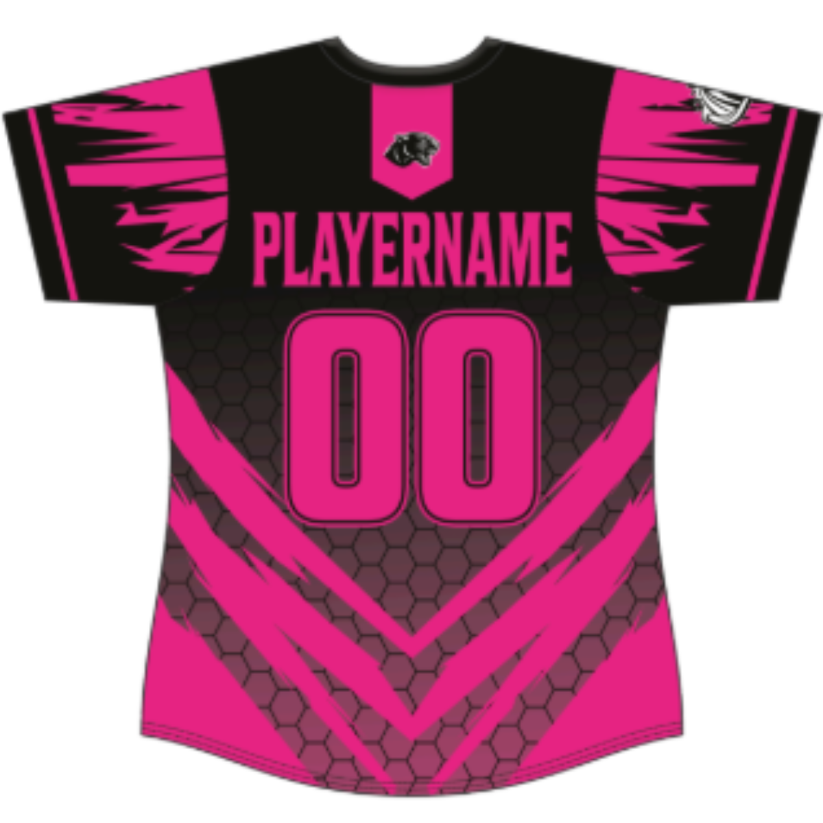 Semi-Fit Laker Neck Set Sleeve Jersey