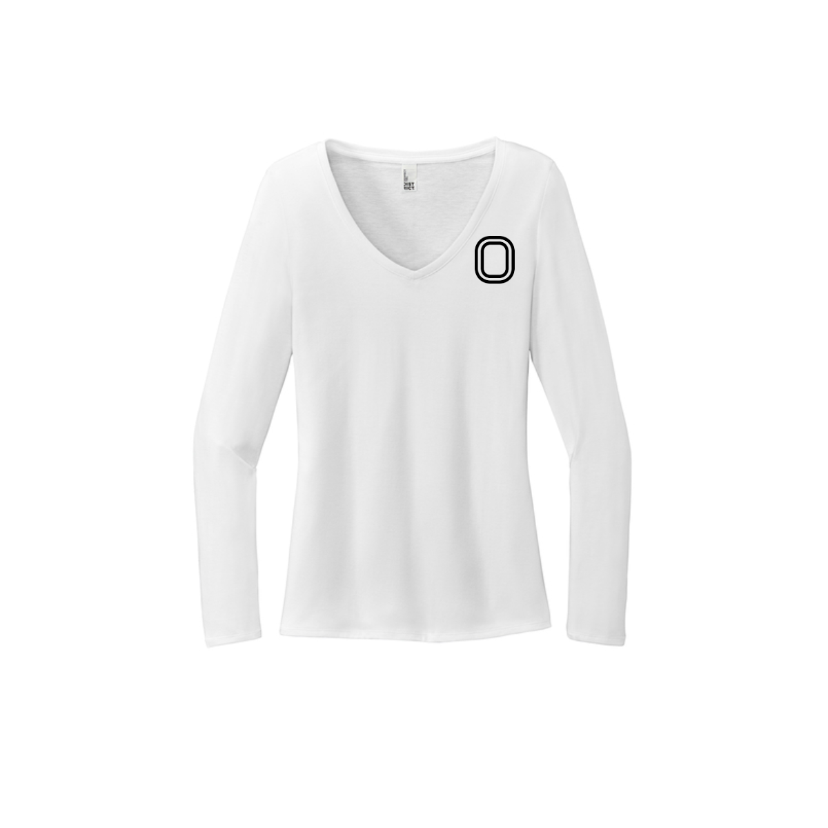 Women's Long Sleeve Tri-Blend V-Neck Tee