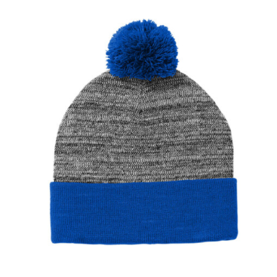 Heather Pom Pom Beanie