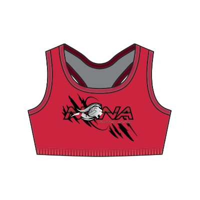 HYPE Red Sports Bra