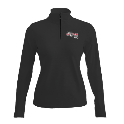 HYPE Women's Textured 1/4-Zip Pullover
