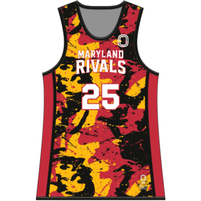 Fitted Reversible Basketball Jersey for Boys/Men